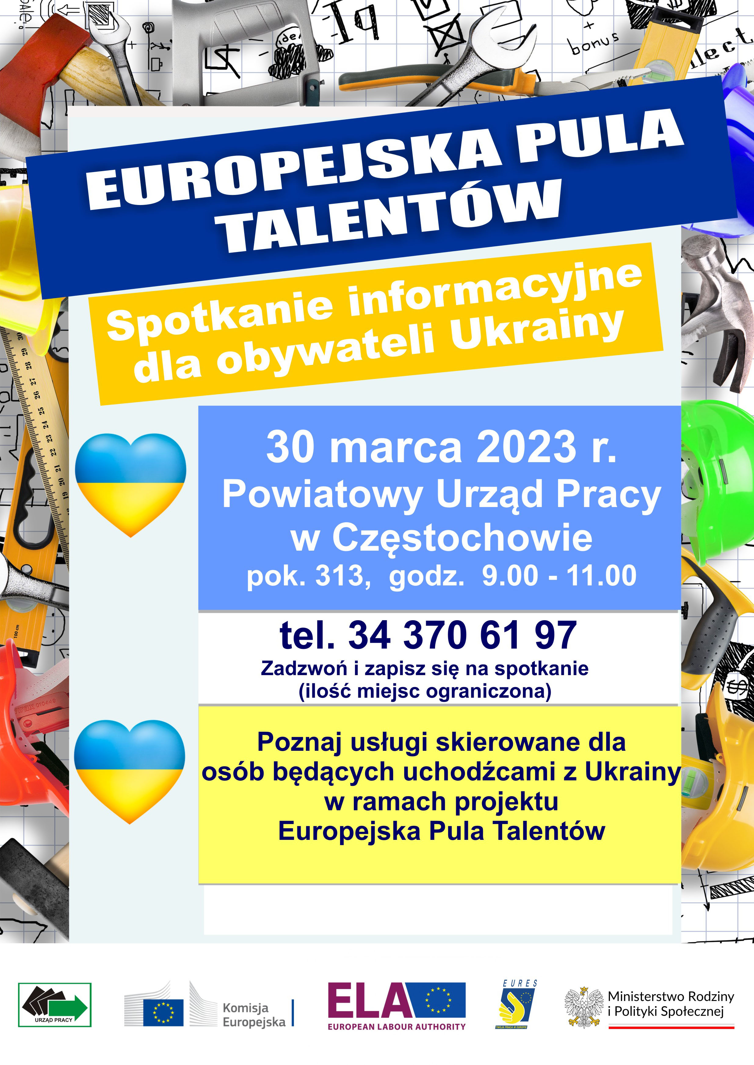 Europejska Pula Talentów - graficzna prezentacja informacji zamieszczonej powyżej